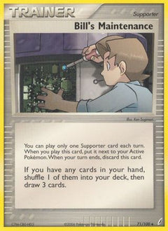 Bill's Maintenance (71) [Crystal Guardians] - Deck Out Gaming