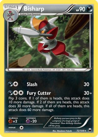 Bisharp (72) (72) [Dark Explorers] Reverse Holofoil - Deck Out Gaming