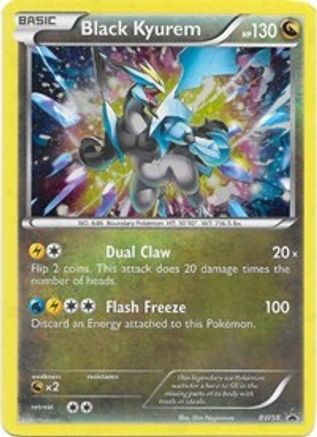 Black Kyurem - BW58 (BW58) [Black and White Promos] Holofoil - Deck Out Gaming
