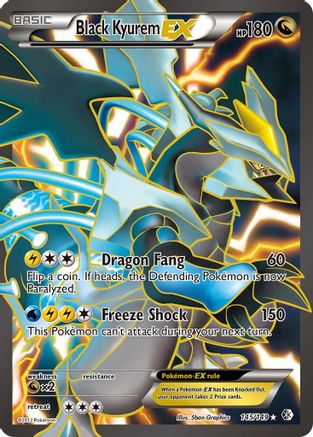 Black Kyurem EX (145 Full Art) (145) [Boundaries Crossed] Holofoil - Deck Out Gaming