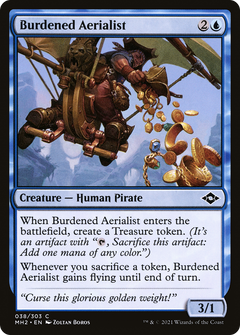 Burdened Aerialist (38) [Modern Horizons 2] foil - Deck Out Gaming