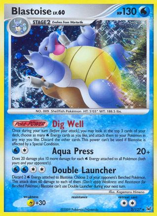 Blastoise (2) [Platinum] Reverse Holofoil - Deck Out Gaming
