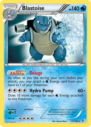 Blastoise (31) [Boundaries Crossed] - Deck Out Gaming