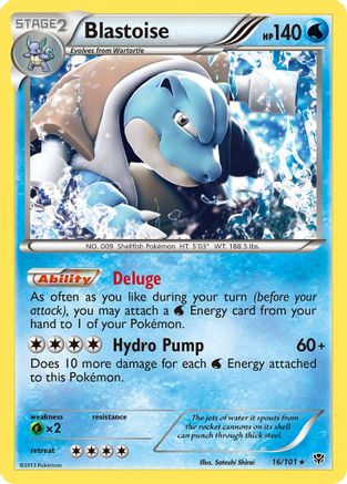 Blastoise (16) [Plasma Blast] Holofoil - Deck Out Gaming