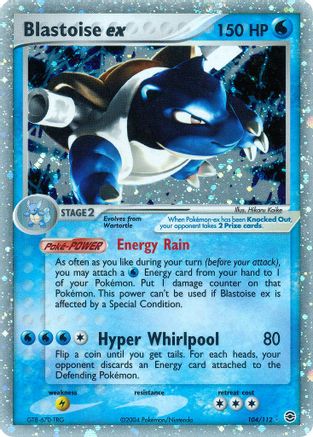 Blastoise ex (104) [FireRed & LeafGreen] Holofoil - Deck Out Gaming