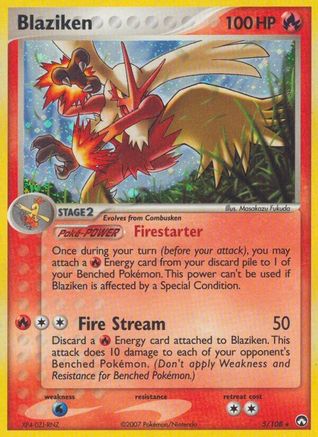 Blaziken (5) [Power Keepers] Holofoil - Deck Out Gaming