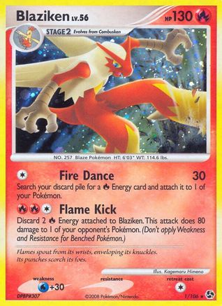 Blaziken (1) [Great Encounters] Reverse Holofoil - Deck Out Gaming