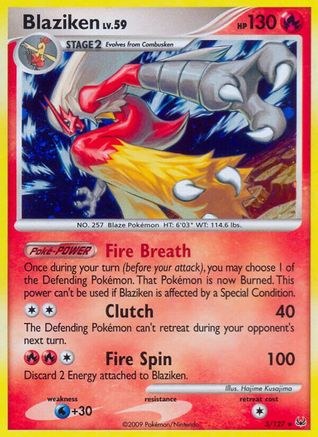 Blaziken (3) [Platinum] Holofoil - Deck Out Gaming