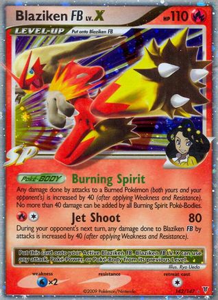 Blaziken FB Lv.X (142) [Supreme Victors] Holofoil - Deck Out Gaming