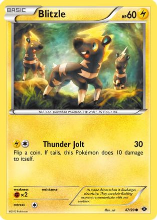 Blitzle (47) [Next Destinies] Reverse Holofoil - Deck Out Gaming