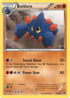 Boldore (51) (51) [Emerging Powers] Reverse Holofoil - Deck Out Gaming