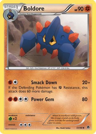 Boldore (51) (51) [Emerging Powers] Reverse Holofoil - Deck Out Gaming