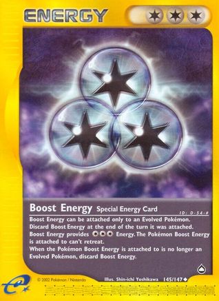 Boost Energy (145) [Aquapolis] - Deck Out Gaming