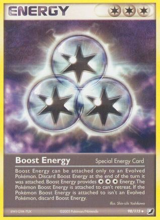 Boost Energy (98) [Unseen Forces] Reverse Holofoil - Deck Out Gaming