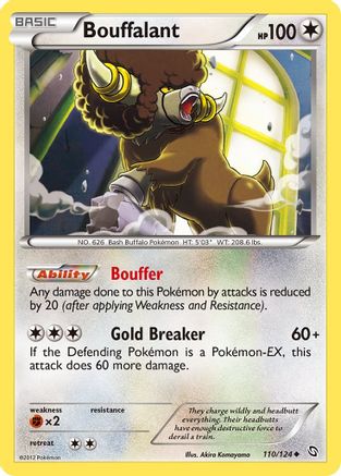 Bouffalant (110) [Dragons Exalted] Reverse Holofoil - Deck Out Gaming