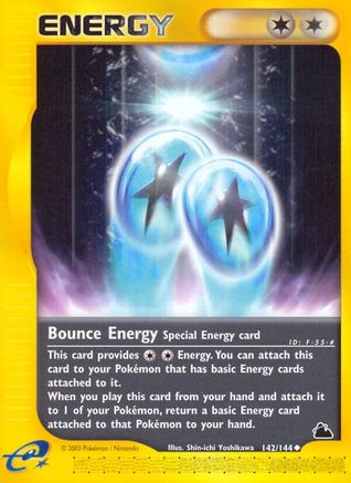 Bounce Energy (142) [Skyridge] Reverse Holofoil - Deck Out Gaming