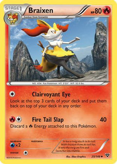 Braixen (25) [XY Base Set] - Deck Out Gaming