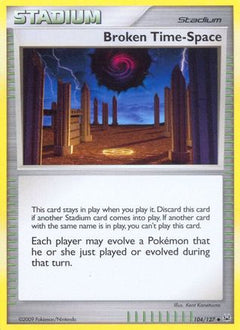 Broken Time-Space (104) [Platinum] Reverse Holofoil - Deck Out Gaming