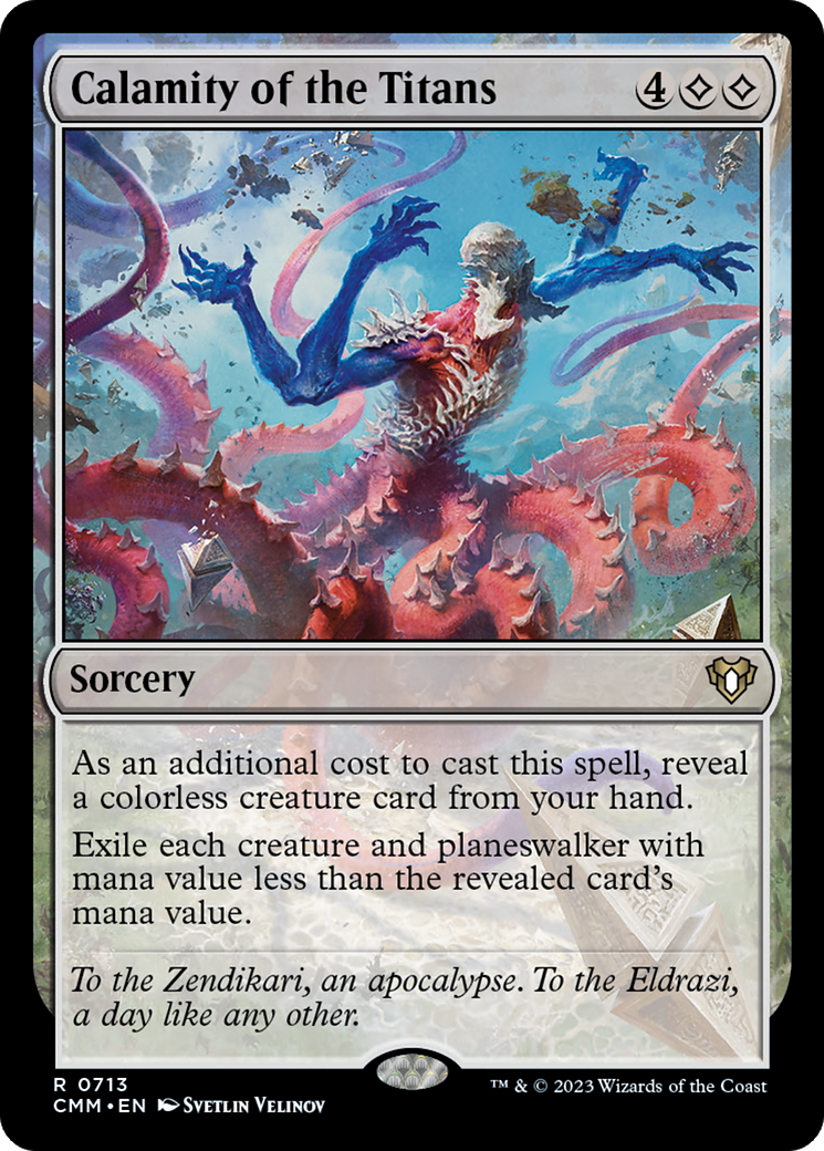 Calamity of the Titans (713) [Commander Masters] - Deck Out Gaming