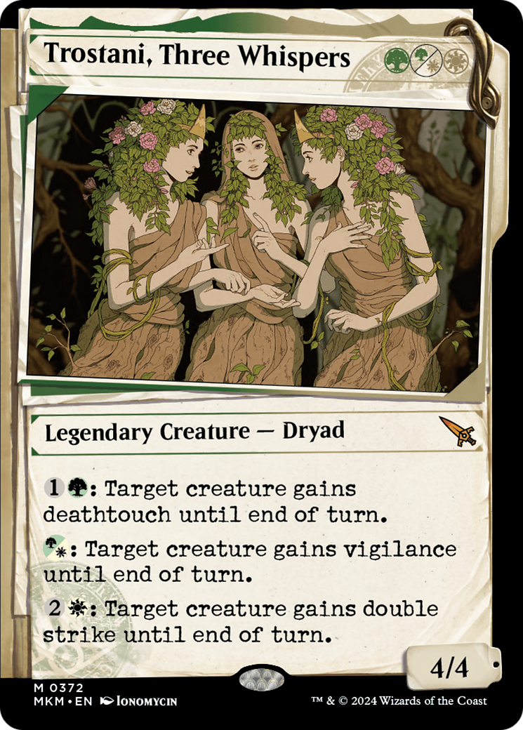 Trostani, Three Whispers (Showcase) (0372) (372) [Murders at Karlov Manor] - Deck Out Gaming