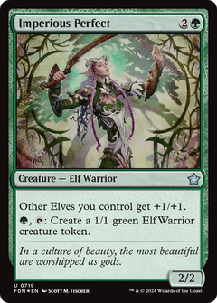 Imperious Perfect (719) [Foundations] foil - Deck Out Gaming
