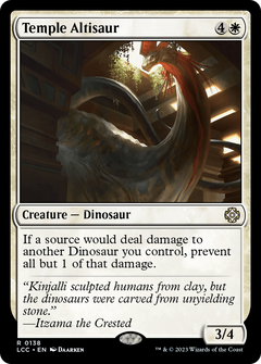 Temple Altisaur (138) [The Lost Caverns of Ixalan Commander] - Deck Out Gaming