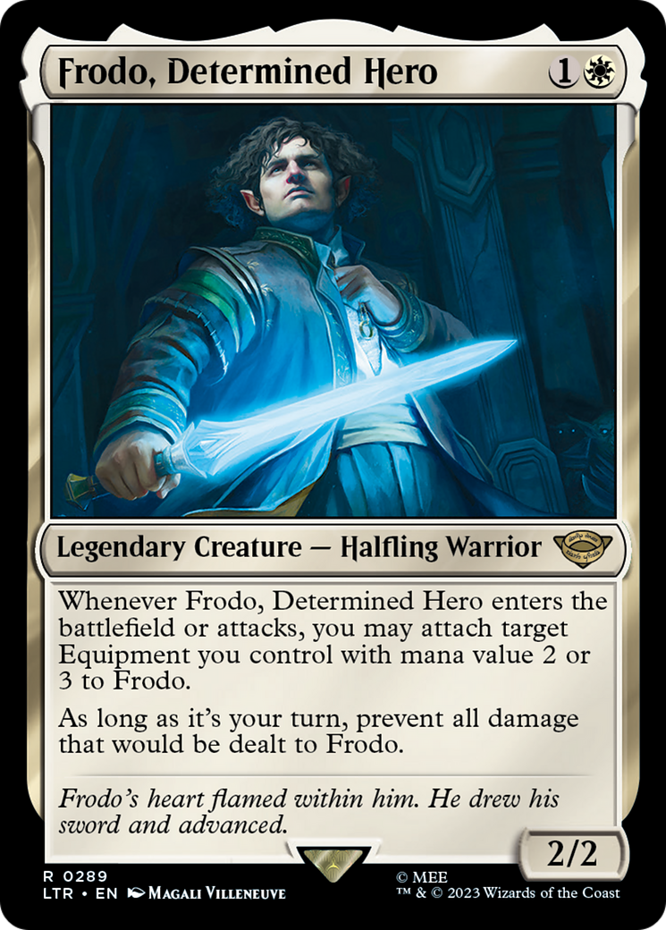 Frodo, Determined Hero (289) [The Lord of the Rings: Tales of Middle-earth] - Deck Out Gaming