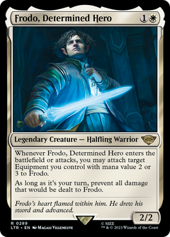 Frodo, Determined Hero (289) [The Lord of the Rings: Tales of Middle-earth] - Deck Out Gaming