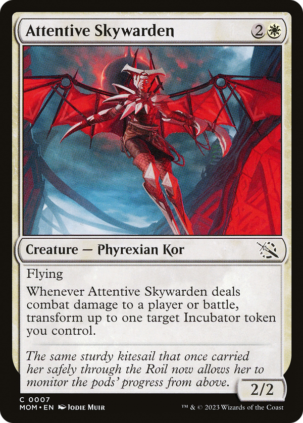 Attentive Skywarden (7) [March of the Machine] - Deck Out Gaming