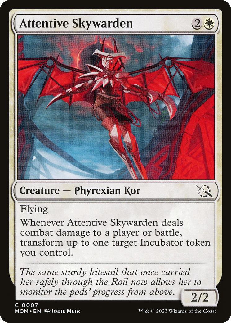 Attentive Skywarden (7) [March of the Machine] - Deck Out Gaming