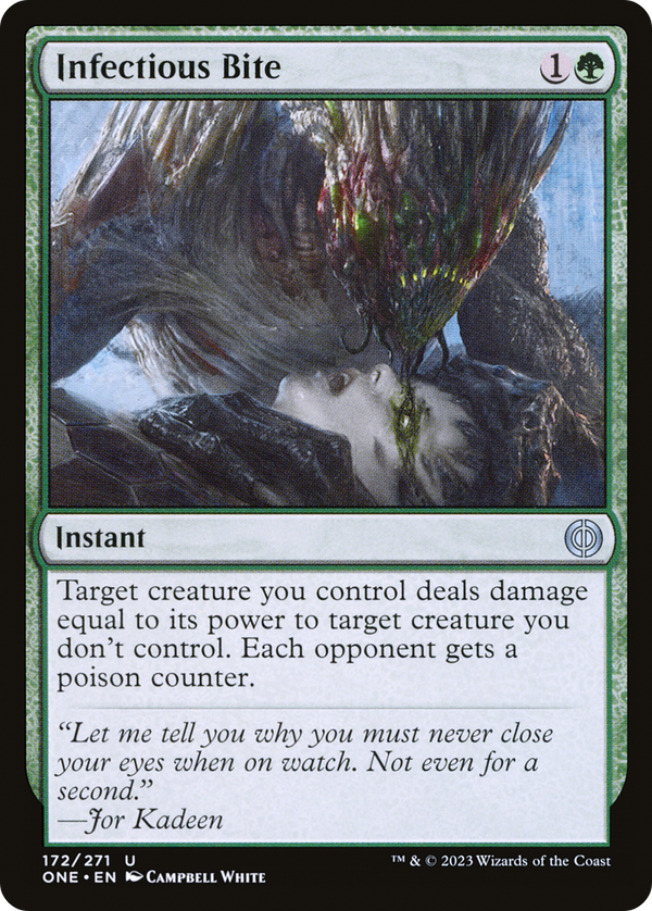 Infectious Bite (172) [Phyrexia: All Will Be One] - Deck Out Gaming