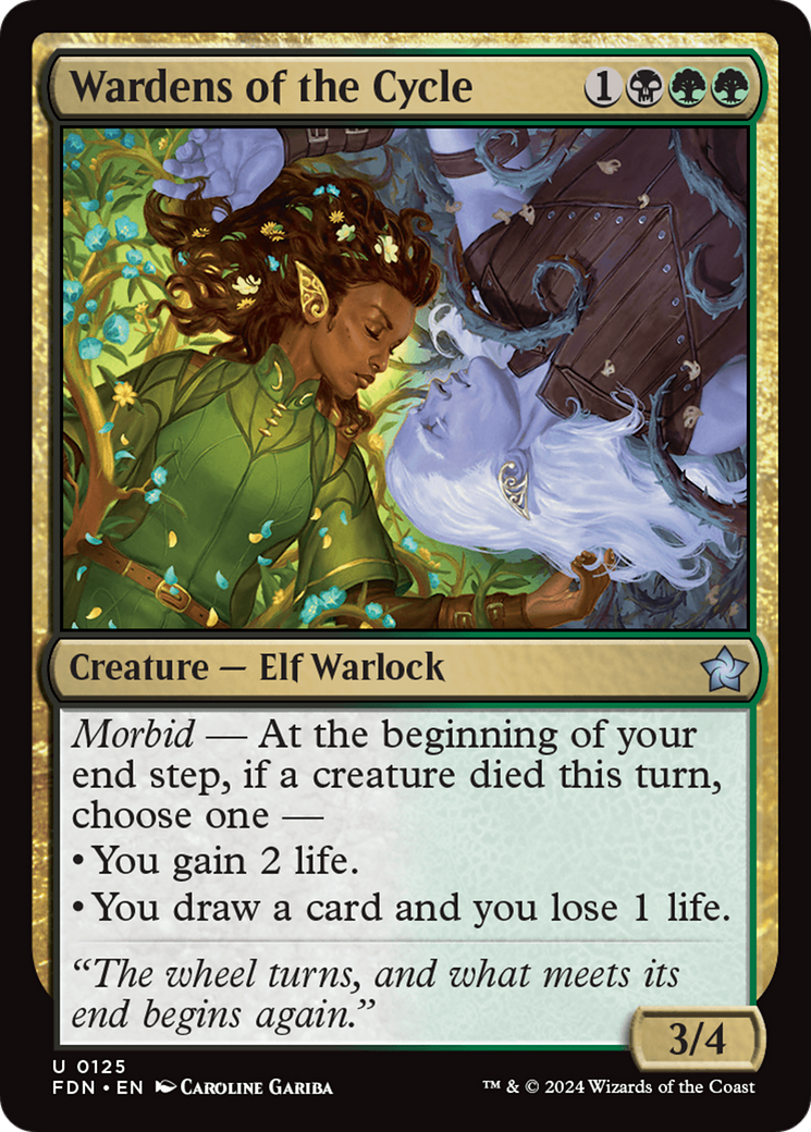 Wardens of the Cycle (125) [Foundations] foil - Deck Out Gaming