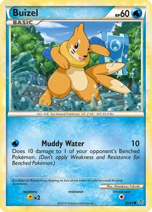 Buizel (45) [Unleashed] Reverse Holofoil - Deck Out Gaming