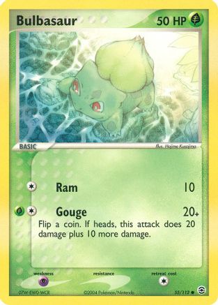 Bulbasaur - 055/112 (55) [FireRed & LeafGreen] - Deck Out Gaming