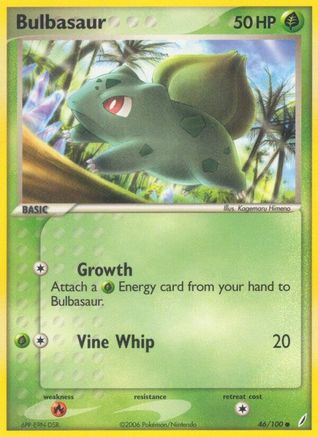 Bulbasaur - 046/100 (46) [Crystal Guardians] - Deck Out Gaming