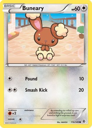Buneary (116) [Boundaries Crossed] Reverse Holofoil - Deck Out Gaming