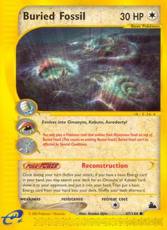 Buried Fossil (47) [Skyridge] - Deck Out Gaming