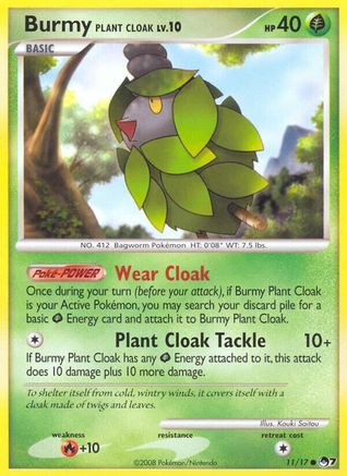 Burmy Plant Cloak (11) [POP Series 7] - Deck Out Gaming