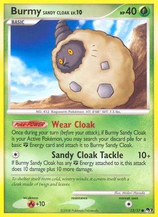 Burmy Sandy Cloak (12) [POP Series 7] - Deck Out Gaming