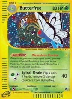 Butterfree (5) (5) [Expedition] Reverse Holofoil - Deck Out Gaming