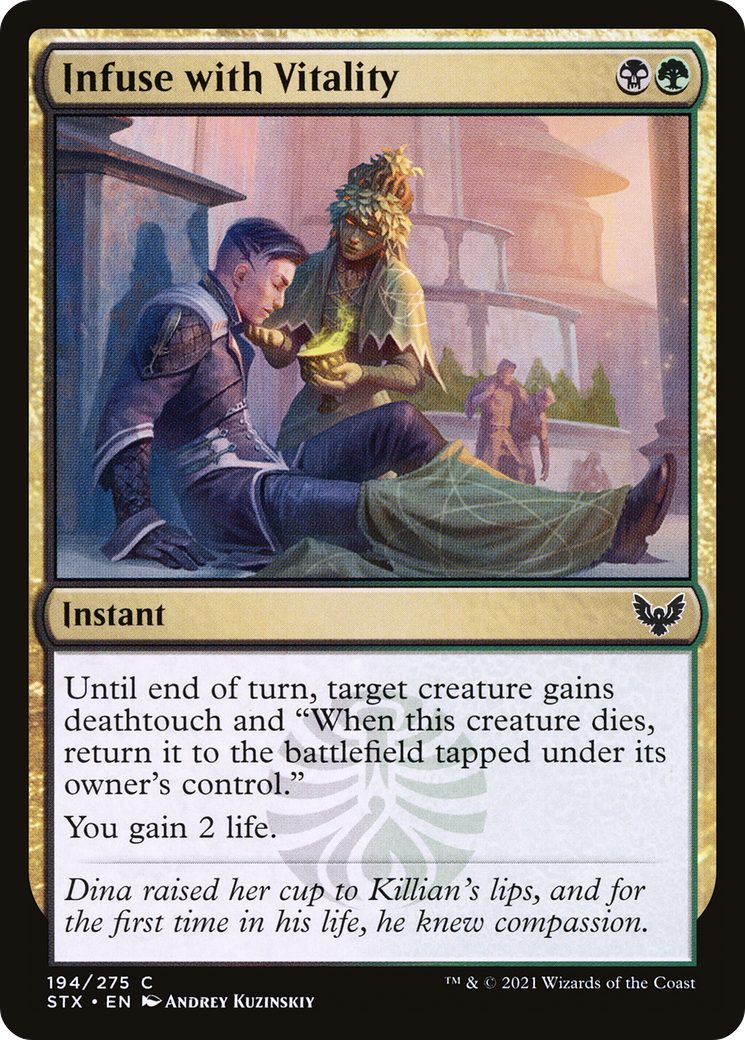 Infuse with Vitality (194) [Strixhaven: School of Mages] - Deck Out Gaming
