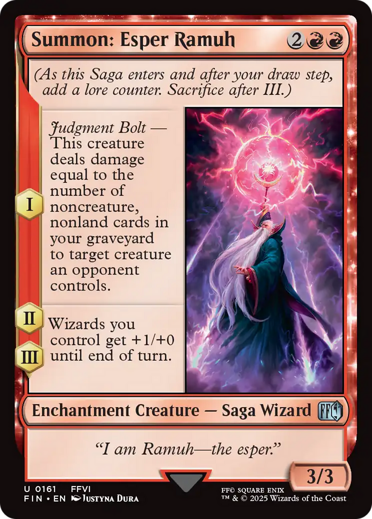 Summon: Esper Ramuh (161) [FINAL FANTASY] - Deck Out Gaming