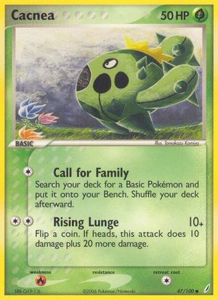 Cacnea (47) [Crystal Guardians] Reverse Holofoil - Deck Out Gaming