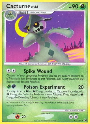 Cacturne (42) [Platinum] - Deck Out Gaming