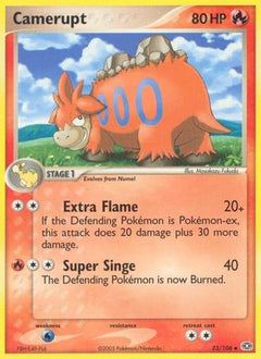 Camerupt (23) [Emerald] Reverse Holofoil - Deck Out Gaming