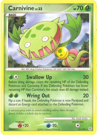 Carnivine (21) [Diamond and Pearl] - Deck Out Gaming