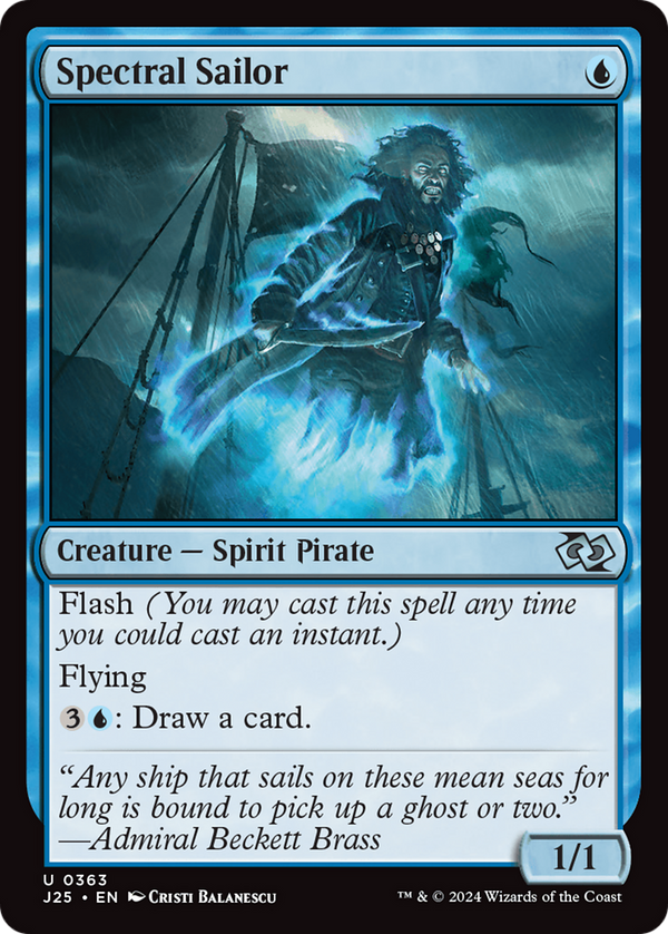 Spectral Sailor (363) [Foundations Jumpstart] - Deck Out Gaming