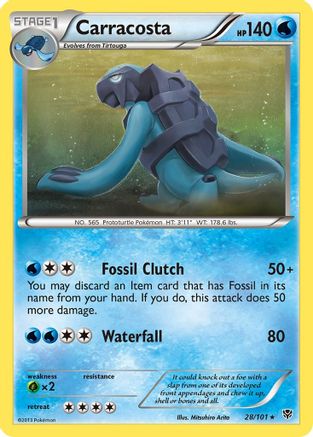 Carracosta (28) [Plasma Blast] - Deck Out Gaming