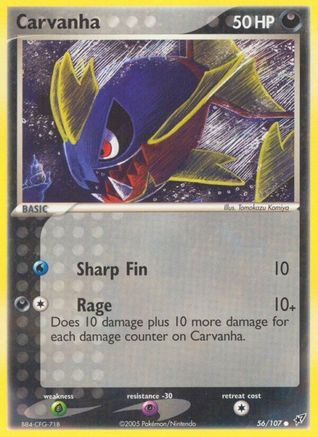 Carvanha (56) [Deoxys] - Deck Out Gaming