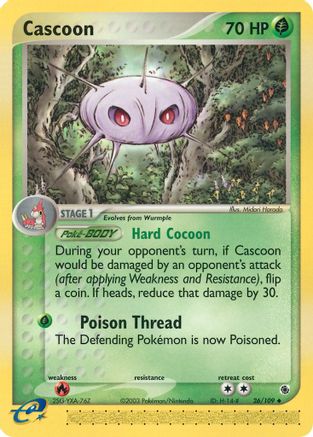Cascoon (26) [Ruby and Sapphire] - Deck Out Gaming
